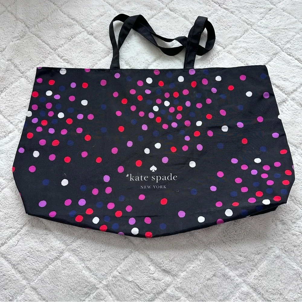 Kate Spade | Polka Dot Printed Nylon Tote | One Size